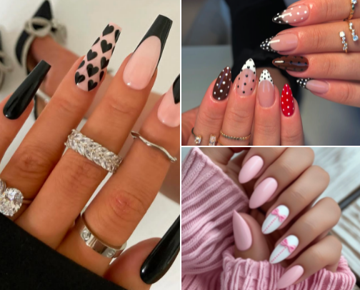 Nail inspo and ideas  for all seasons cover photo collage