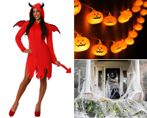 A Little Haunted: Halloween cover photo collage