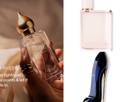 My favorite perfumes cover photo collage