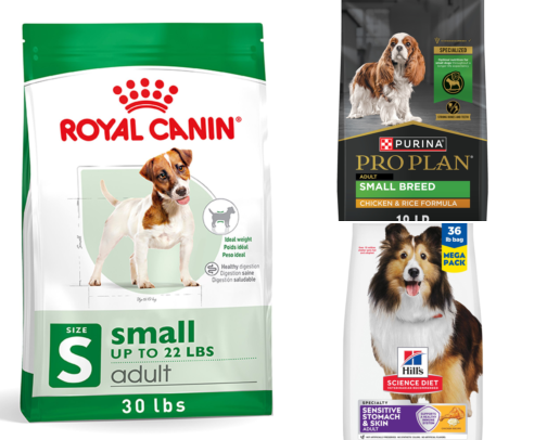 Dog food cover photo collage