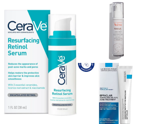 My experiences with retinols 🫣 cover photo collage