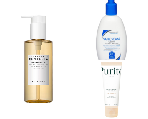 Simple skincare routine 🧖‍♀️ Day+night! cover photo collage
