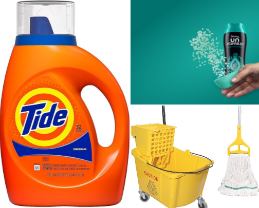 How I keep my house squeaky clean! cover photo collage
