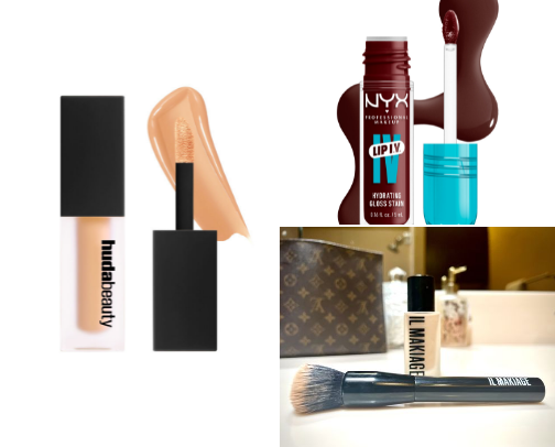 ideal every day makeup products cover photo collage