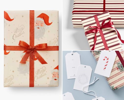 Holiday Wrapping cover photo collage
