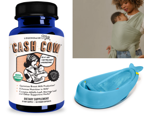 New Mom Essentials cover photo collage