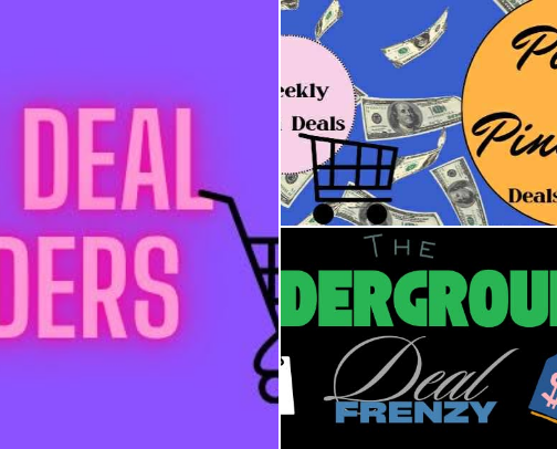 Join our social medias so you never miss a deal. cover photo collage