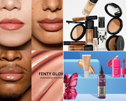My favorite beauty recs cover photo collage