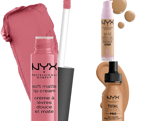 NYX MAKE UP cover photo collage