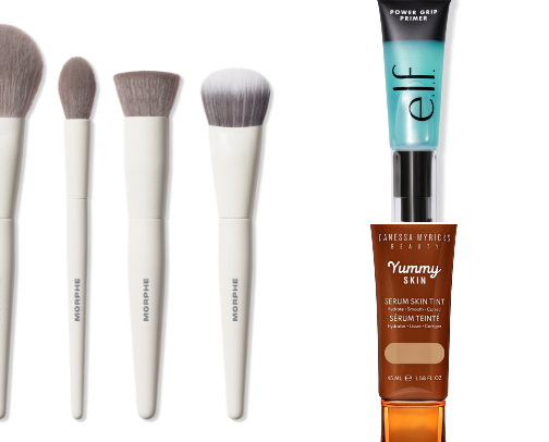 my updated makeup routine cover photo collage