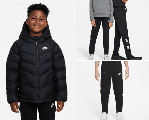 Nike (kid's clothing) cover photo collage