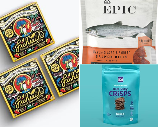 Amazon Snackies cover photo collage