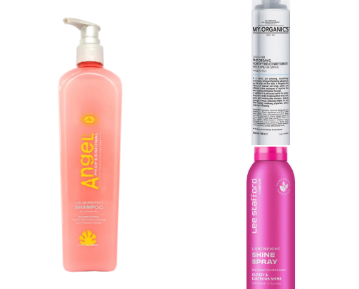 Glossy healthy locks on a budget 👩🏻‍🦳👩🏻‍🦰👱🏻‍♀️ cover photo collage