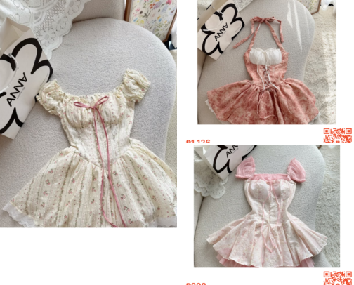 Coquette Dresses 💝🎀 cover photo collage