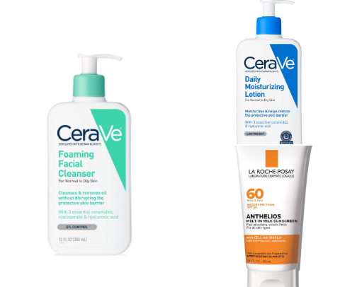 Skincare for Men cover photo collage