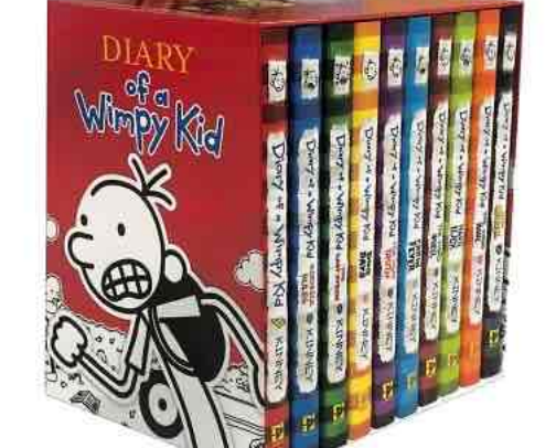 GRADES 3-7 (DIARY OF A WIMPY KID) cover photo collage