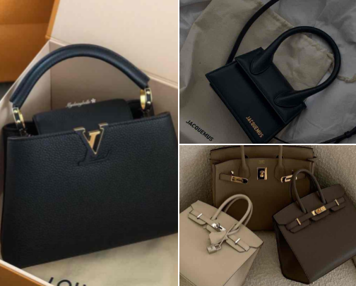 Elegance in Bag’s and purses🥂 cover photo collage