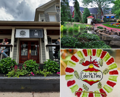 Coffee, Food and Shopping - Oh, My! (Bucks County, PA Edition) cover photo collage