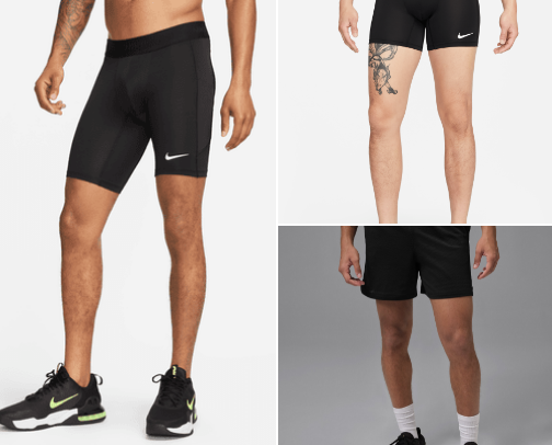 Nike Dri-FIT Fitness Shorts cover photo collage