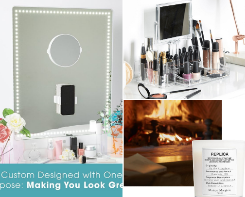 💄 The "Quiet Luxury" Vanity Setup cover photo collage