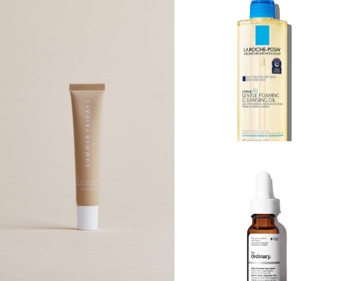 Current skincare lineup cover photo collage