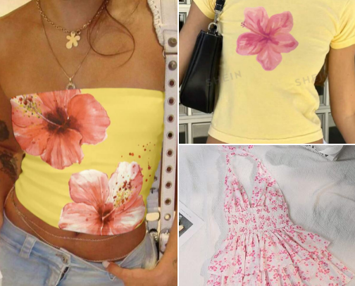 cute summer clothes cover photo collage