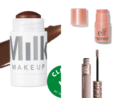 Summer products for natural looking makeup cover photo collage