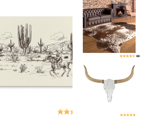 Western Decor cover photo collage