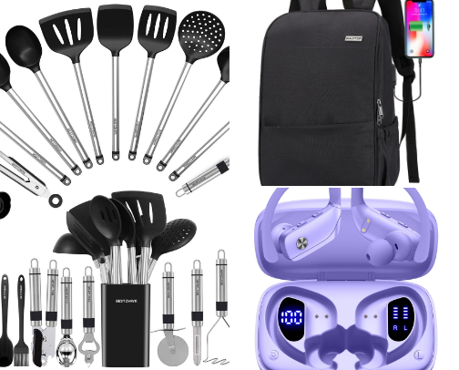 various best selling products on amazon cover photo collage