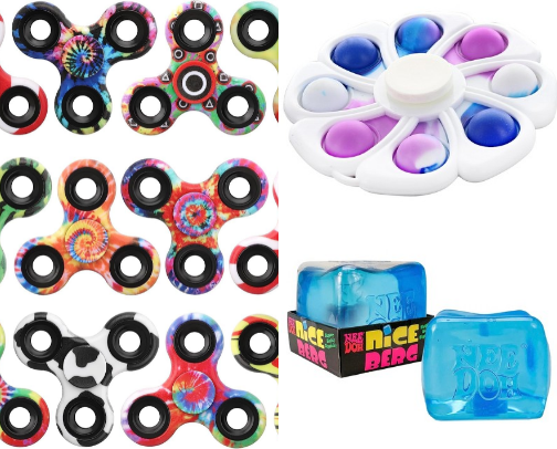 Best fidget toys for teachers and therapists! cover photo collage