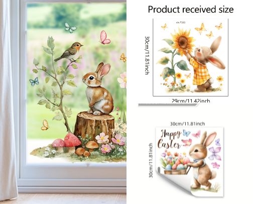 Easter decoration with temu cover photo collage