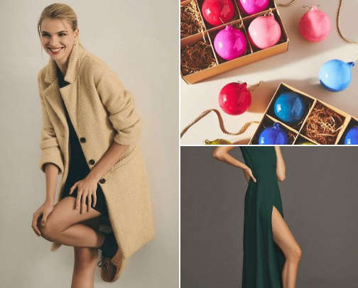 Anthro Christmas Wish List! cover photo collage