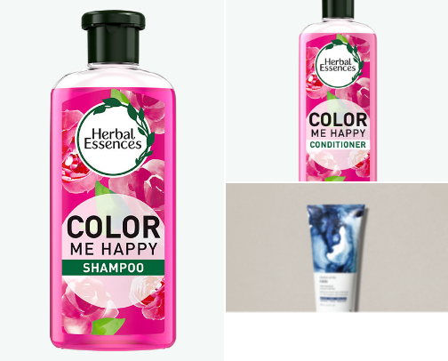 Hair care cover photo collage