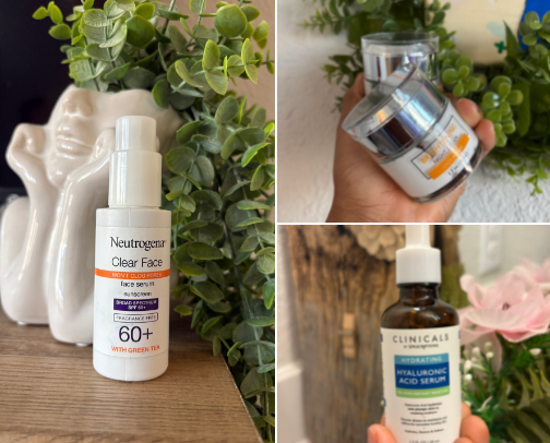 Essentials For Quick & Simple Makeup + Skincare cover photo collage