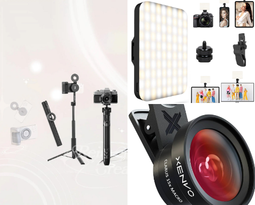 CONTENT CREATION EQUIPMENT cover photo collage