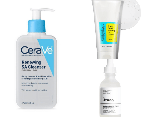 My skincare cover photo collage