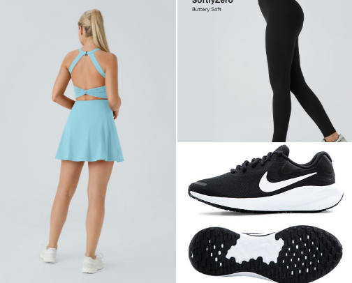 Clothes and shoes! cover photo collage