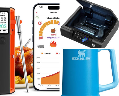 Great finds for that male figure in your life. cover photo collage