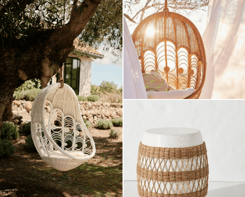 Outdoor Decor and Furniture - Peaceful aesthetic for your patio, garden and porch cover photo collage