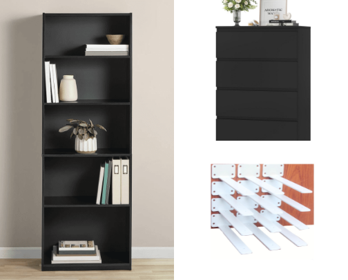 Your DREAM closet on a budget! cover photo collage