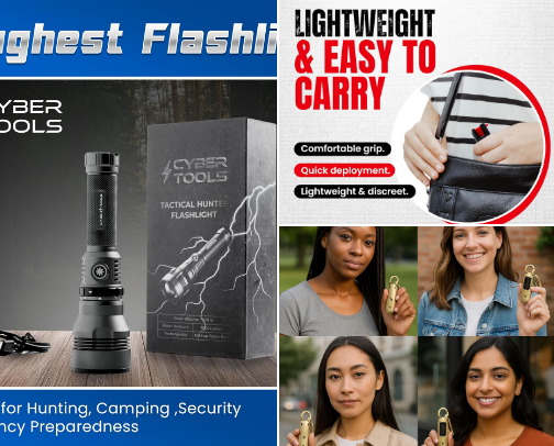 MULTIFUNCTIONAL EMERGENCY PERSONAL SECURITY EQUIPMENT | Anti-Crime Personal Protection with Alarm & Stun Gun | A Must-Have for Women/Men cover photo collage