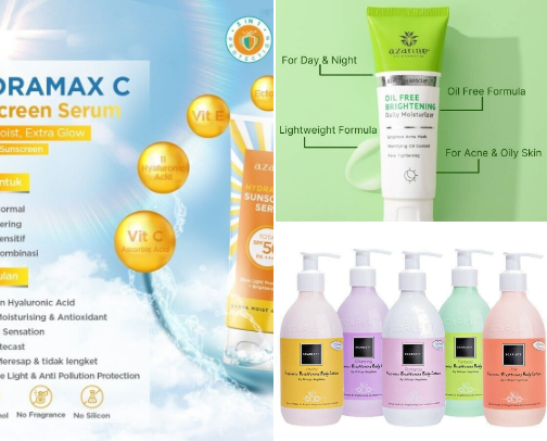 Recommendations for several beauty care options for facial and body skin for girls and boys cover photo collage