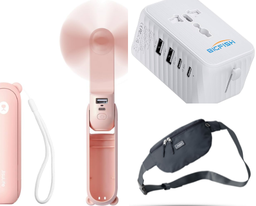 travel essentials cover photo collage