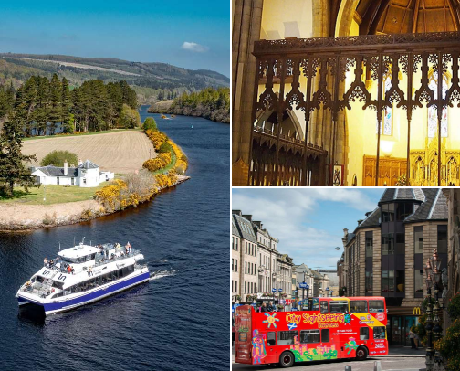 Things to Do In, Around and From Inverness cover photo collage