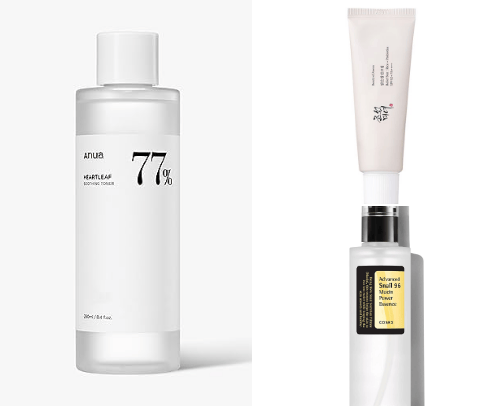 KOREAN SKINCARE cover photo collage