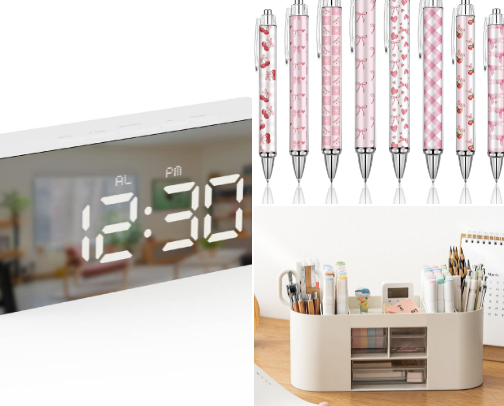 ✨ Aesthetic Amazon Home Office Finds cover photo collage