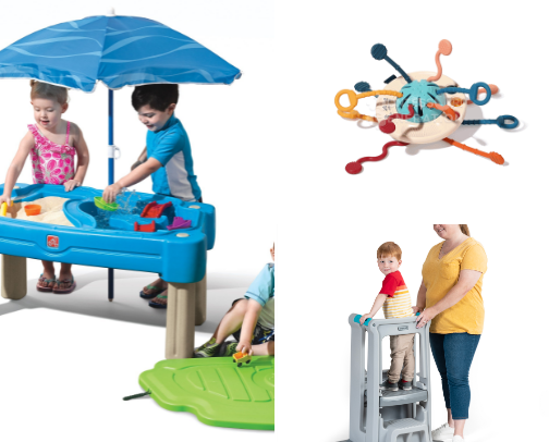 Must haves for ages 1-3 years old cover photo collage
