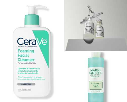 Best products for oily skin cover photo collage
