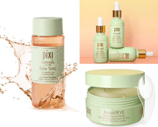 Pixi beauty cover photo collage