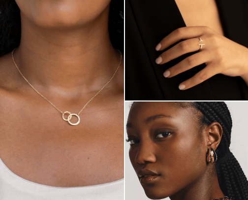 Jewelry cover photo collage
